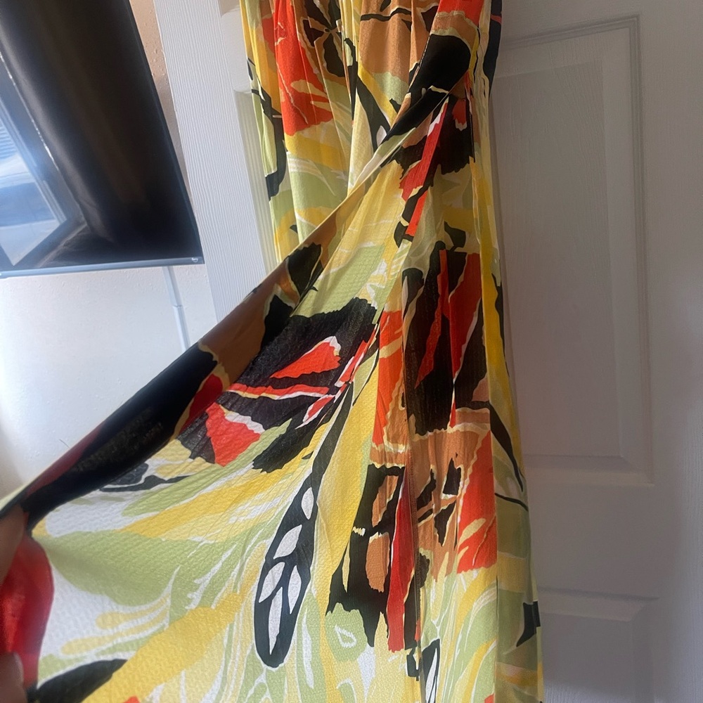 Free People Vibrant Slit-leg, Wide Leg Pants - Picture 5 of 9